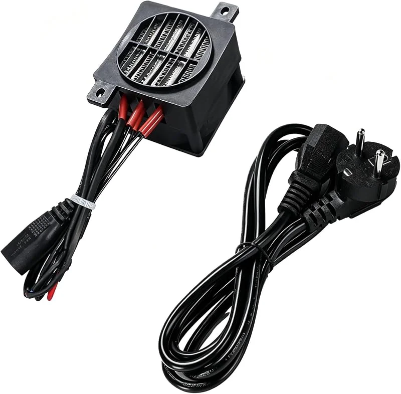 PTC Keramik-Heizlüfter mit Netzstecker 220V 200W, Keramik-Element — Heizung Warmepumpe