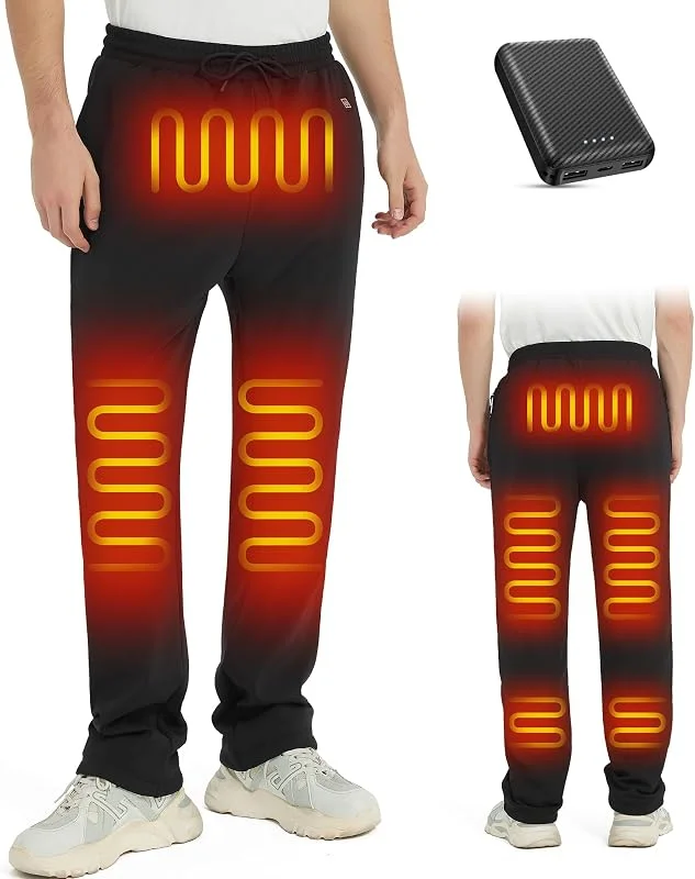 FERNIDA Beheizbare Hose für Herren & Damen Beheizte Hose mit Power Bank — Heizkleidung