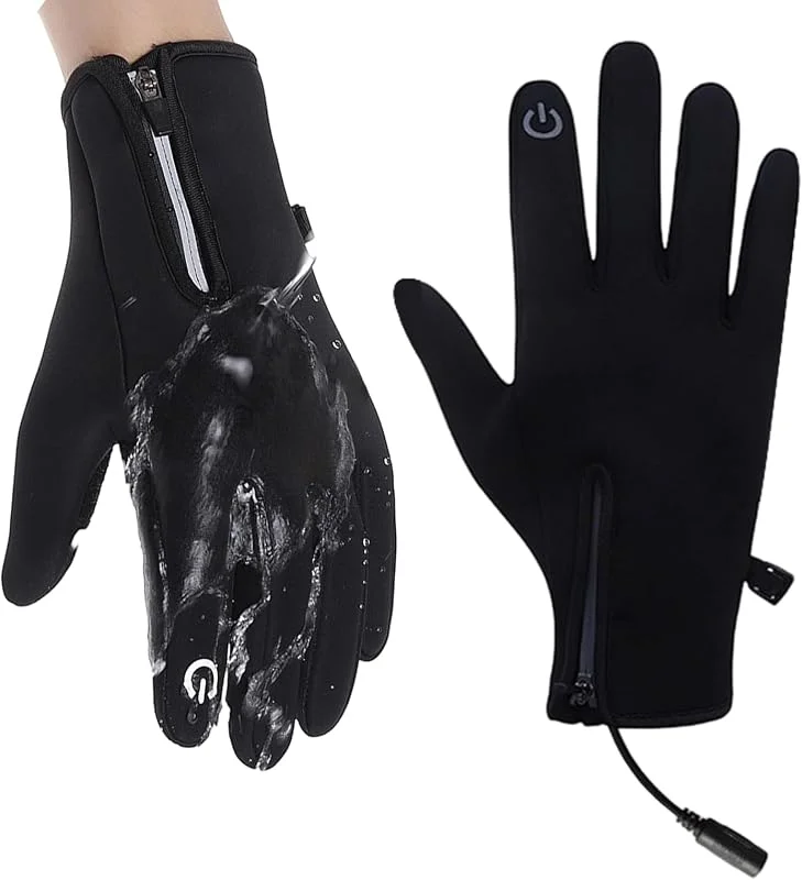 Beheizbare Handschuhe Für Damen Warme, winddichte und beheizte — Heizkleidung