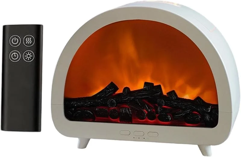Aroma-Diffusor für Kamin, Fernbedienung, Luftbefeuchter mit 12-farbiger