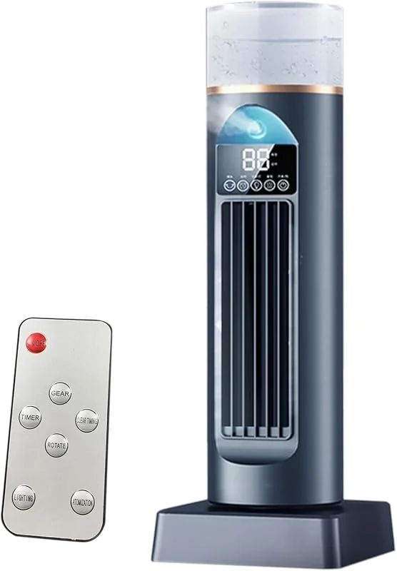 Kühlender Ventilator, tragbar, leise, ohne Flügel, persönlich — Luftbefeuchter