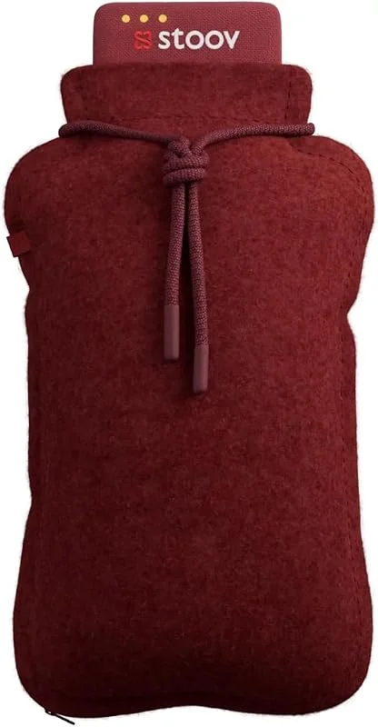 Stoov Homey³ - Elektrische Wärmflasche - Kabellose Wärme - Earth Red — Heizung Warmepumpe