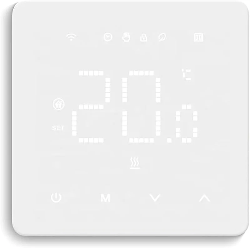Sarini Thermostat Fußbodenheizung Wasser Tuya WiFi Raumthermostat Fußbodenheizung Thermostate Heizung Smart Digital Wandthermostat — Heizung Warmepumpe
