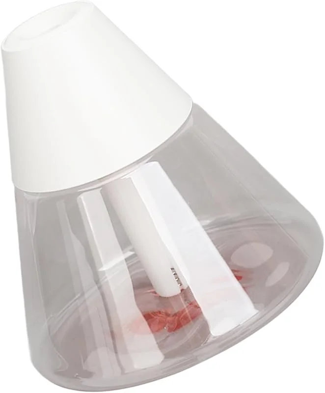 Tragbarer Mini-Luftbefeuchter für den Schreibtisch, Geräuschlos, Hohes Nebelvolumen für Büro und Schlafzimmer, ABS, 260 Ml Fassungsvermögen