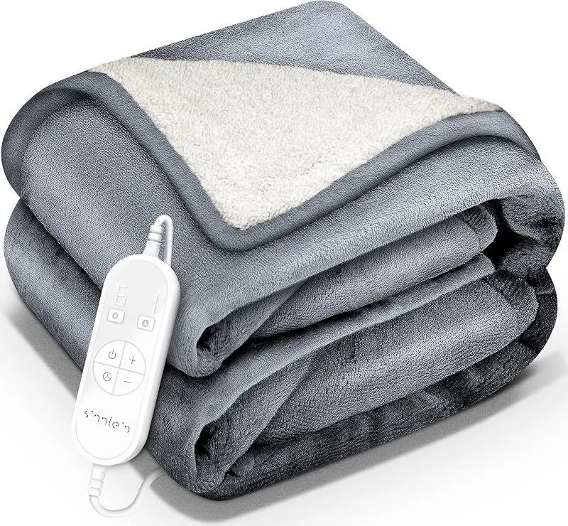 sinnlein® Heizdecke 160x120cm mit Abschaltautomatik, Wärmedecke elektrisch — Heizung Warmepumpe