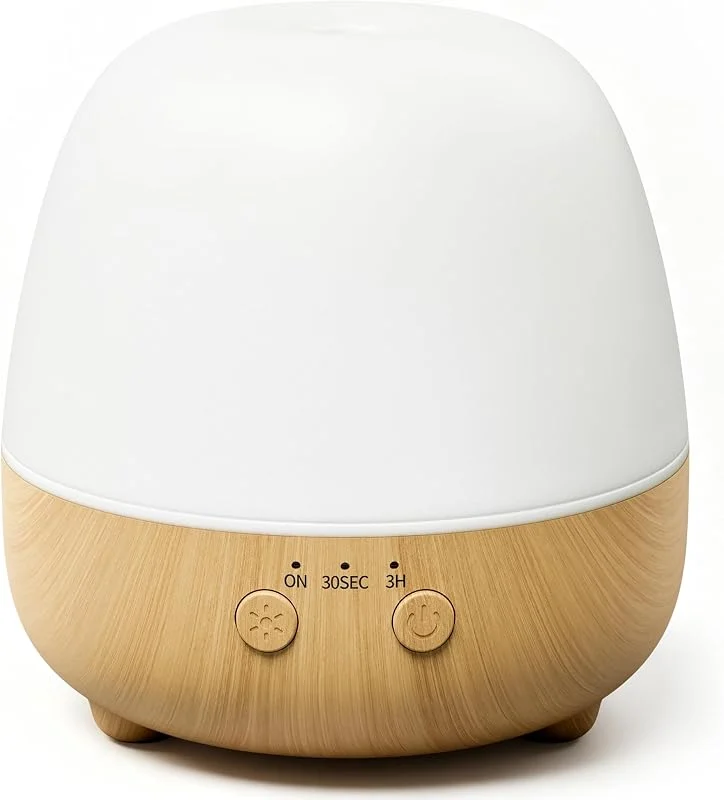 ASAKUKI Aroma Diffuser kabellos, Wiederaufladbare Diffusor mit Akku — Luftbefeuchter