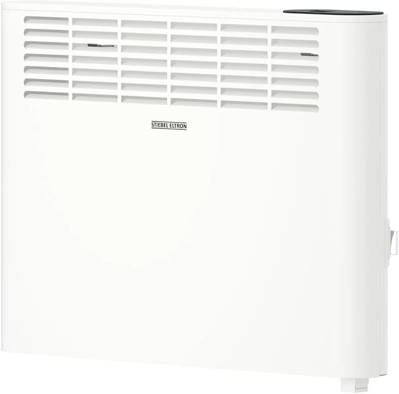 STIEBEL ELTRON Wandkonvektor CNS 1500 Plus LCD, 1, 5 kW für ca. 20 m², TÜV geprüft, LC-Display, Wochentimer, Elektroheizung energiesparend, Weiß, 205856 — Heizung Warmepumpe