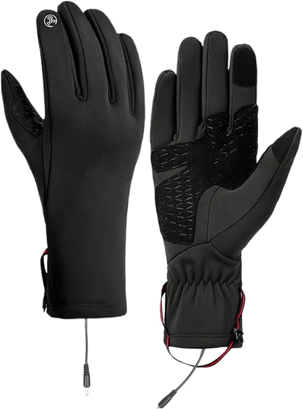 Heizhandschuhe Für Damen Touchscreen Fahrradhandschuhe für Radsport — Heizkleidung