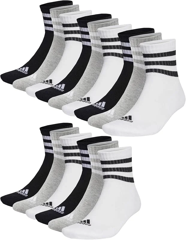 adidas 6 Paar C Sportswear MID 6p Mid Cut Socken Unisex Sportsocken — Heizkleidung