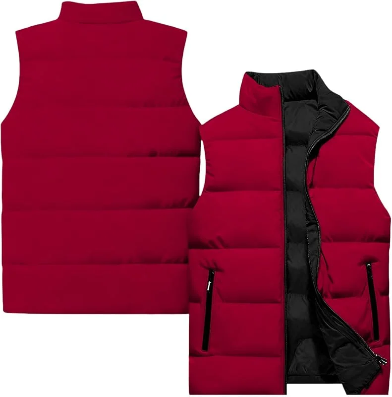 Generisch Steppweste Damen Kurz Weste Damen Elegant Daunenjacke Stehkragen Damen-westen Ärmellos Übergangsjacke Leichte Steppjacke Ohne Kapuze Daunenweste Einfarbig Steppmantel Warm Herbstjacke — Heizkleidung