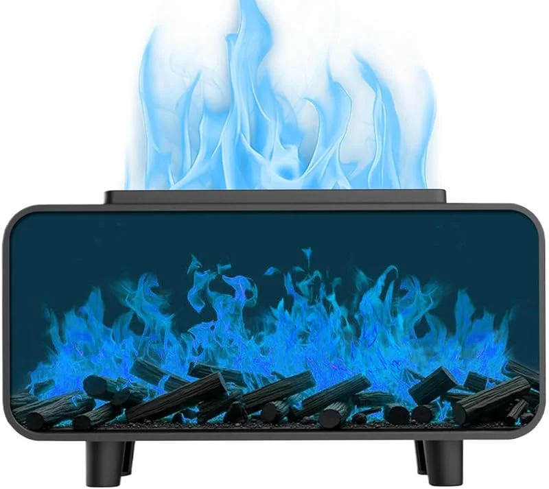 Öl-Diffusor für Kamin, 7 Farben, Tisch-Aromatherapie-Duft-Luftbefeuchter