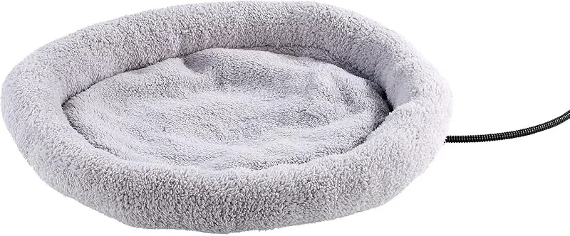 infactory Beheizbares Hundebett: Beheizbares Hunde- und Katzenkissen (Hundekissen, Katzenbett, Hund) — Heizung Warmepumpe